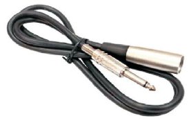 Jack(ш)-XLR (ш)/1,5 Корд микрофонный, Jack-XLR