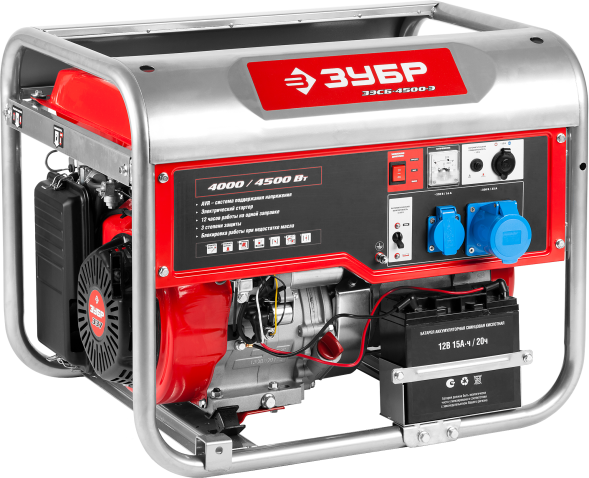 Генератор бензиновый ЗЭСБ-4500-Э